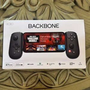 Backbone Black Mobile Gaming Controller for iPhone & Android